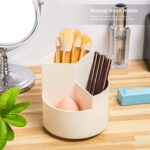 Desk Pencil Pen Holder, 3 Slots 360-Degree Spinning Organizers, Desktop Storage ... - Image 7