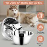 Spacnom Elevated Dog Bowls for Large Dogs, Raised Dog Bowl Stand with Two X-Larg... - Image 7