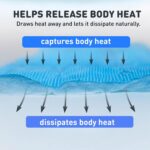 INSPECTOR TAIL Dog Cooling Mat, Indoor & Outdoor, XL Self Cooling Pad | No Freez... - Image 3