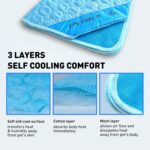 INSPECTOR TAIL Dog Cooling Mat, Indoor & Outdoor, XL Self Cooling Pad | No Freez... - Image 4