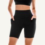 Leafigure 2 Pack Womens Biker Shorts with Pockets 6" | High Waisted, Tummy Contr... - Image 3