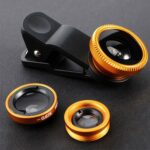 Universal Camera Lens Accessory – 180° Fisheye + Macro & Wide Angle 3-in-1 Clip-... - Image 3