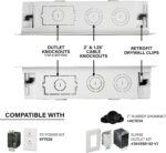 Legrand - OnQ Cable Management, In-Wall Media Box, Dual Purpose Structured Wirin... - Image 8