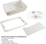 Legrand - OnQ Cable Management, In-Wall Media Box, Dual Purpose Structured Wirin... - Image 9