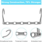 DUCOO Space Saving Hangers 10 Pack, Heavy Duty Magic Cascading Hanger Organizer ... - Image 6
