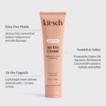 Kitsch Smoothing Air Dry Cream – With Castor Oil & Coconut Oil - 5 oz | Frizz Co... - Image 6