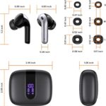 TAGRY Bluetooth Headphones True Wireless Earbuds 60H Playback LED Power Display ... - Image 9