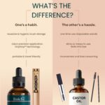 Organic Castor Oil Eyelash Growth Serum, Eyebrow Lash Serum for Hair Growth | 2o... - Image 9