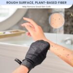 SimpleField Korean Exfoliating Mitt for Remove Dead Skin. 2 Pack 100% Viscose Ke... - Image 3