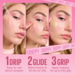 Maybelline Grippy Serum Primer, Hydrating Makeup Primer with 2% Niacinamide For ... - Image 5