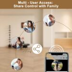 Doorbell Camera Wireless,2K FHD Head-to-Toe Video, no Subscription,Two-Way Talk,... - Image 8