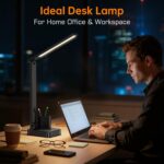 cozoo LED Desk Lamps for Home Office, Modern Dimmable Eye Cariing Desk Light wit... - Image 3