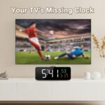 Netzu 3-in-1 Digital Clocks for Living Room with Temperature, Date & Time Displa... - Image 5