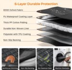 URPOWER Dog Car Seat Cover for Back Seat, Waterproof Hammock for Car & SUV | 600... - Image 5