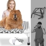 Kuntrust Elevated Outdoor Dog Bed, Medium Size, Cotton Material, Non-Slip Feet, ... - Image 5