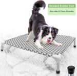 Kuntrust Elevated Outdoor Dog Bed, Medium Size, Cotton Material, Non-Slip Feet, ... - Image 6