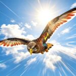 Bald Eagle Kite, Easy to Fly for Kids Kite for Beginners Red/Brown | Outdoor Act... - Image 3