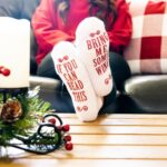 Lavley If You Can Read This Bring Me Wine Socks Funny Gift for Women | Premium C... - Image 7
