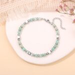 Gifts for Women Moonstone Bracelet, Amazonite Imperial Jasper Bracelets | Christ... - Image 4