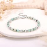 Gifts for Women Moonstone Bracelet, Amazonite Imperial Jasper Bracelets | Christ... - Image 5