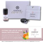 Essence Nasal Diffuser Self Care Bundle – Essential Oil Silicone Nose Rings for ... - Image 8