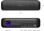 Roku Streambar SE, 4K Soundbar with Built-in Streaming Device | TV Soundbar with... - Image 7