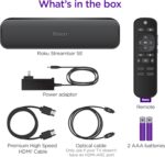 Roku Streambar SE, 4K Soundbar with Built-in Streaming Device | TV Soundbar with... - Image 9