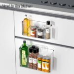 2PCS Cabinet Door Organizer,Self Adhesive Kitchen Cabinet Organizer,Cabinet Door... - Image 3