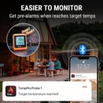 TempPro Wireless Meat Thermometer Digital for Grilling and Smoking, 2 Probes Blu... - Image 6