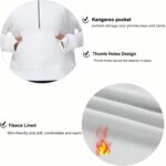 THE GYM PEOPLE Women's Half Zip Pullover Sweatshirt Fleece Stand Collar | Crop s... - Image 5