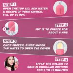 Ice Roller for Face & Eyes – Facial Ice Roller for Under Eye Puffiness, Reusable... - Image 5