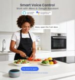 Veise VE017 Fingerprint Smart Door Lock, App Control, 8-in-1 Keyless Entry, Auto... - Image 9