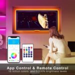DAYBETTER 100 ft Smart WiFi Led Lights, Led Strip Lights Work with Alexa and Goo... - Image 4