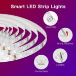 DAYBETTER 100 ft Smart WiFi Led Lights, Led Strip Lights Work with Alexa and Goo... - Image 7