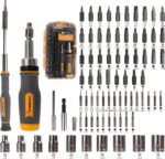 MULWARK Screwdriver Bit Set & Socket Kit, 77-Pieces Ratcheting Screwdriver Set w... - Image 4