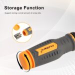 MULWARK Screwdriver Bit Set & Socket Kit, 77-Pieces Ratcheting Screwdriver Set w... - Image 9