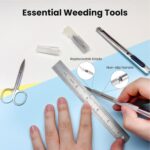 SHARKOOO 35 PCS Weeding Tools for Vinyl, Precision Craft Tools Set for Weeding V... - Image 4