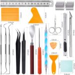 SHARKOOO 35 PCS Weeding Tools for Vinyl, Precision Craft Tools Set for Weeding V... - Image 7