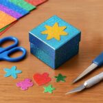 20 Colors 40 Sheets Glitter Cardstock,Cardstock Paper,Premium Sparkly Cricut Car... - Image 3