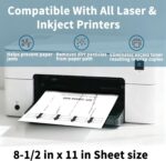 Printer Cleaning Sheets 15-Pack【Removes Ink, Dust, Dirt & Debris】8.5 x 11" | pri... - Image 4