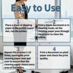 Printer Cleaning Sheets 15-Pack【Removes Ink, Dust, Dirt & Debris】8.5 x 11" | pri... - Image 6