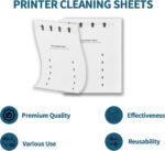 Printer Cleaning Sheets 15-Pack【Removes Ink, Dust, Dirt & Debris】8.5 x 11" | pri... - Image 7