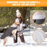 XL Dog Winter Coat for Medium Large Dogs Easy On/Off Velcro Dog Snow Jacket | Wa... - Image 6