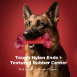 Tough Dog Toys for Aggressive Chewers: Beef Flavored Long Lasting Dog Bones for ... - Image 3