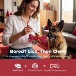 Tough Dog Toys for Aggressive Chewers: Beef Flavored Long Lasting Dog Bones for ... - Image 5