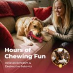 Tough Dog Toys for Aggressive Chewers: Beef Flavored Long Lasting Dog Bones for ... - Image 10