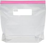 Amazon Basics Reclosable Gallon Food Storage Bags with Double Zipper Seal, Stand... - Image 5