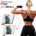 Exercise Bands, 3 Levels Fabric Resistance Bands for Working Out, Workout Bands ... - Image 5