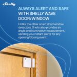 Shelly Wave Door/Window White, Z-Wave Long Range Operated Sensor, Home Automatio... - Image 5