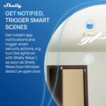 Shelly Wave Door/Window White, Z-Wave Long Range Operated Sensor, Home Automatio... - Image 7